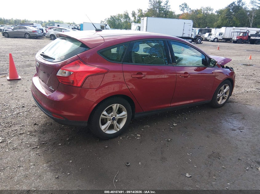 Vin: 1fadp3k20el445962, lot: 46607207, ford focus se 20144