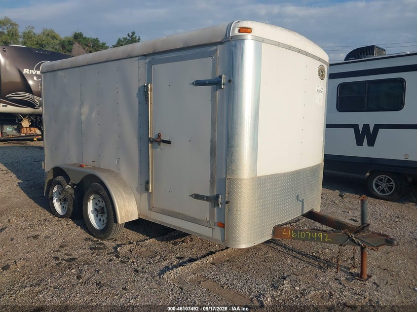 2007 A Plus Trailers, Inc Enclosed Trailer