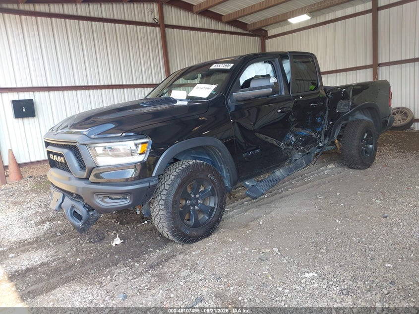 Vin: 1c6srfet5ln185472, lot: 46607211, ram 1500 rebel 20202