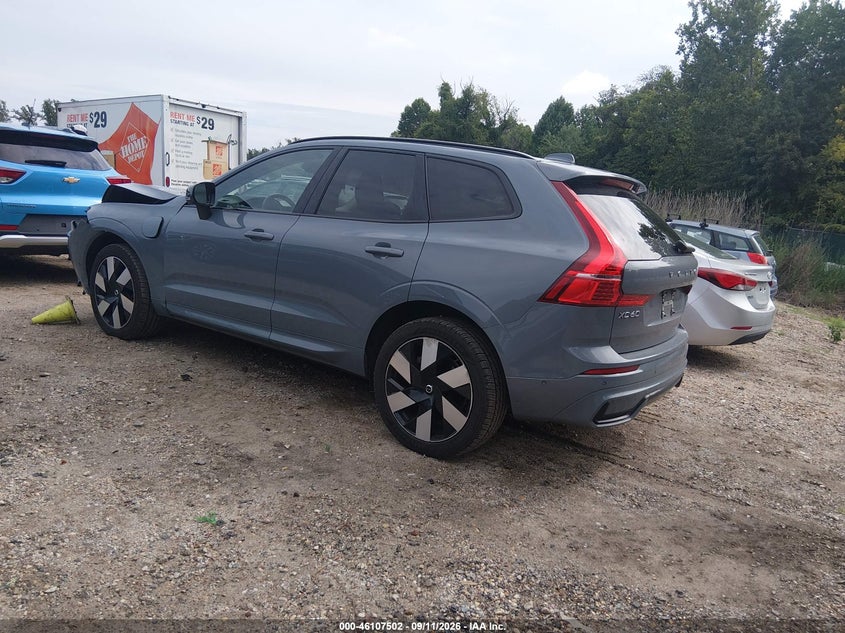 Vin: yv4h60dw2p1391718, lot: 46607218, volvo xc60 recharge plug-in hybrid t8 plus dark theme 20233