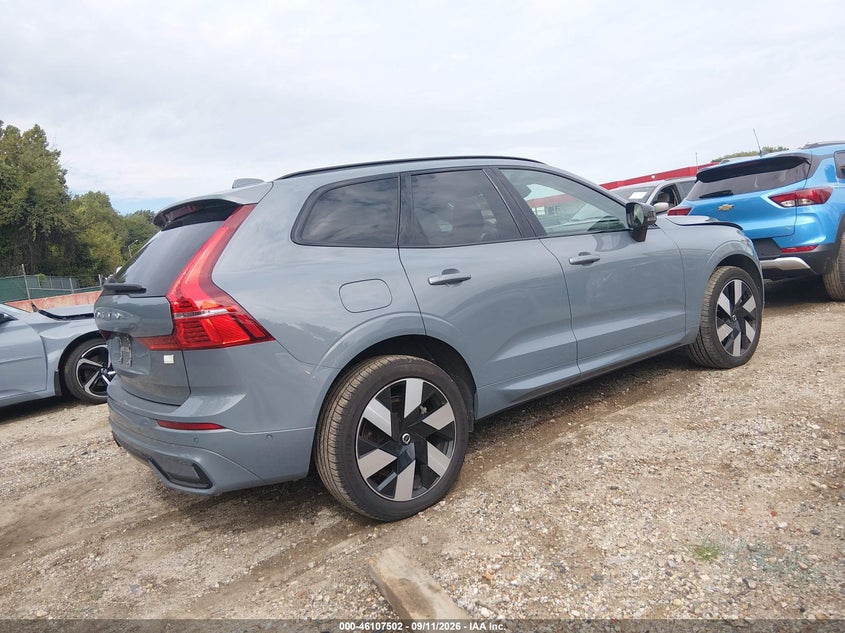 Vin: yv4h60dw2p1391718, lot: 46607218, volvo xc60 recharge plug-in hybrid t8 plus dark theme 20234