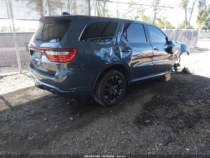 Vin: 1c4rdjag5mc522267, lot: 46607221, dodge durango sxt plus awd 20213
