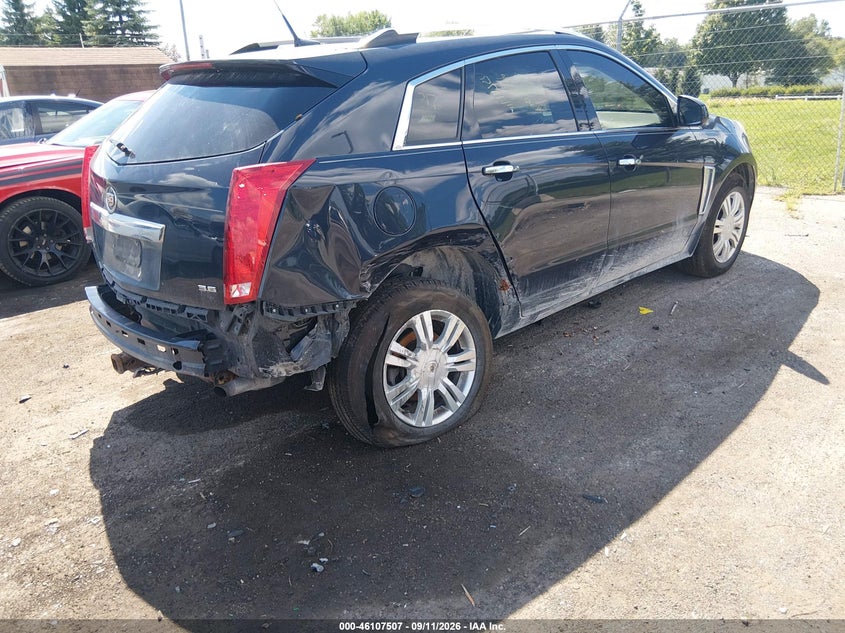 Vin: 3gyfnee36es529619, lot: 46607223, cadillac srx luxury collection 20144