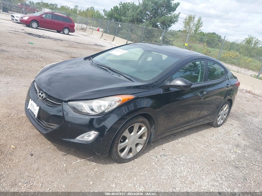 Vin: kmhdh4ae4cu338456, lot: 46607227, hyundai elantra limited (ulsan plant) 20122