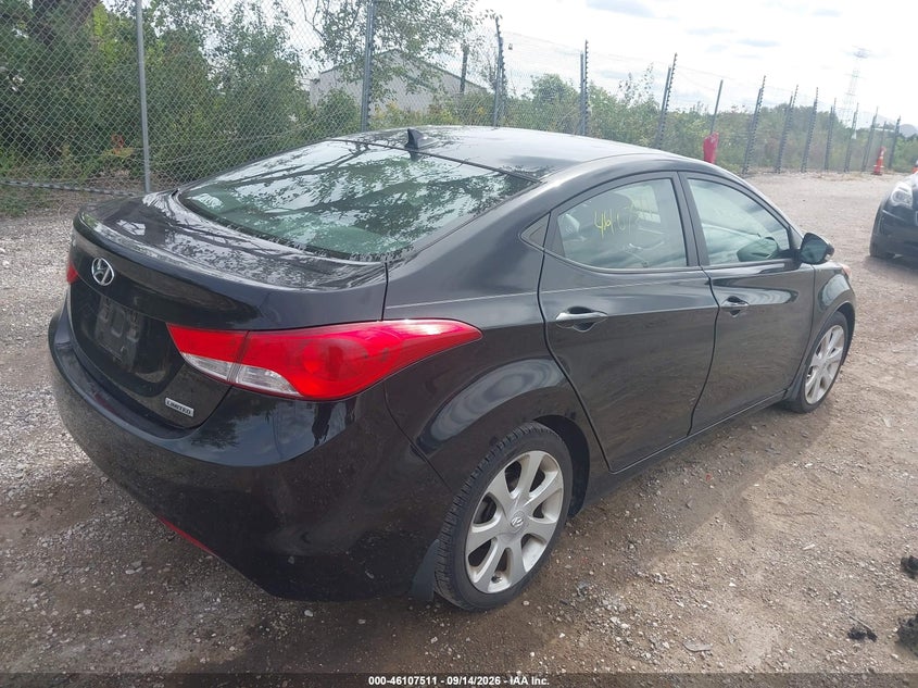 Vin: kmhdh4ae4cu338456, lot: 46607227, hyundai elantra limited (ulsan plant) 20124