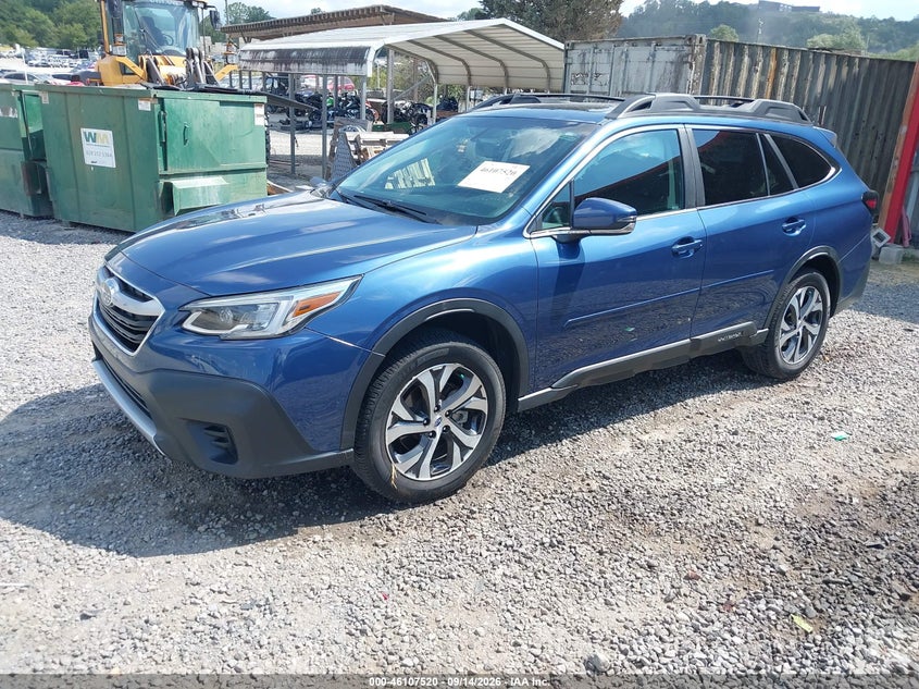 Vin: 4s4btanc1m3112136, lot: 46607236, subaru outback limited 20212