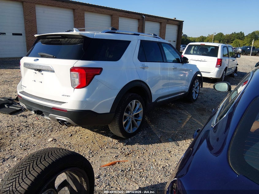Vin: 1fm5k8hc8mgc26180, lot: 46607238, ford explorer platinum 20214