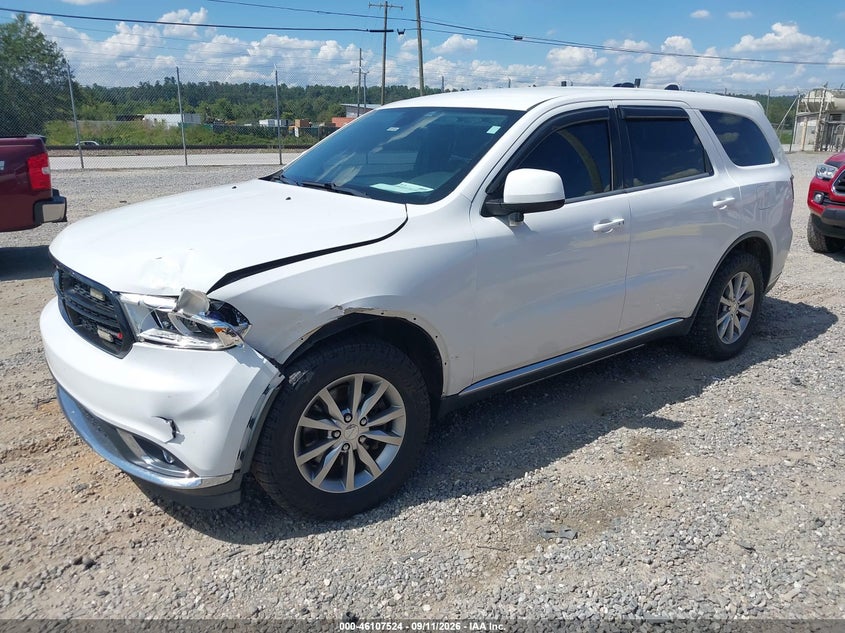 Vin: 1c4sdjft2hc651290, lot: 46607240, dodge durango special service awd 20172