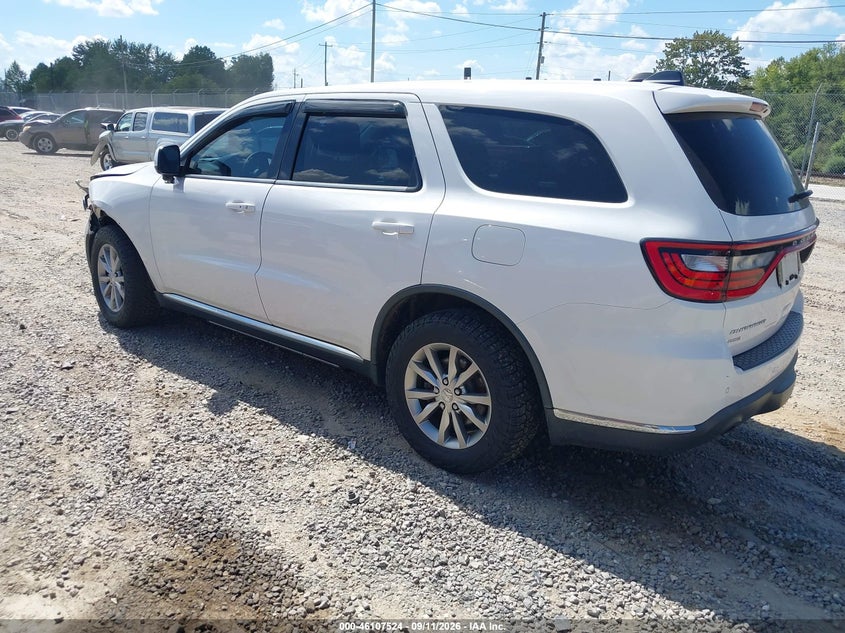 Vin: 1c4sdjft2hc651290, lot: 46607240, dodge durango special service awd 20173
