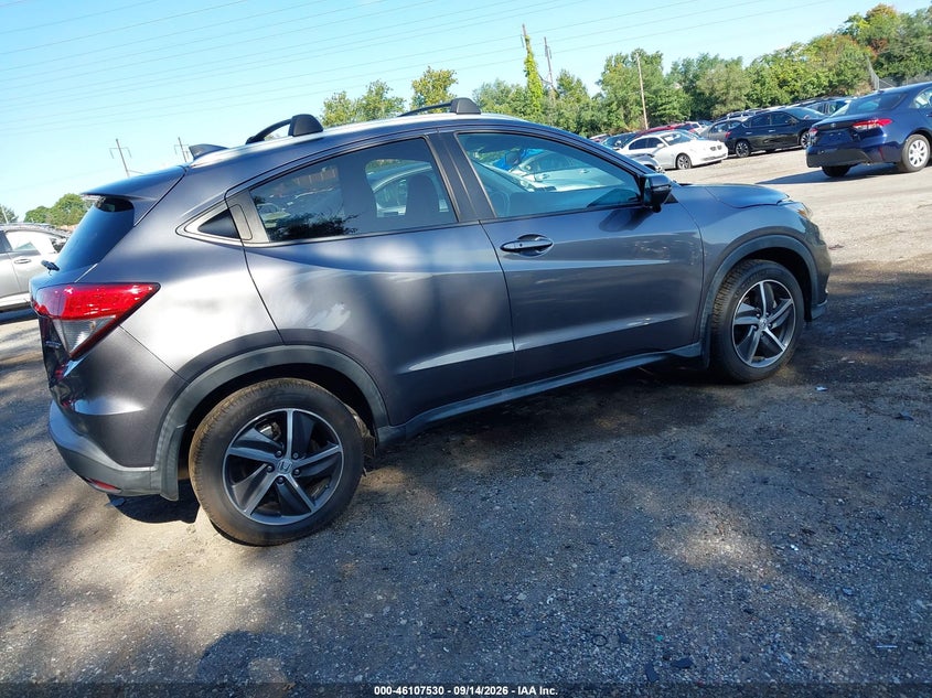 Vin: 3czru6h71mm702907, lot: 46607246, honda hr-v awd ex-l 20214