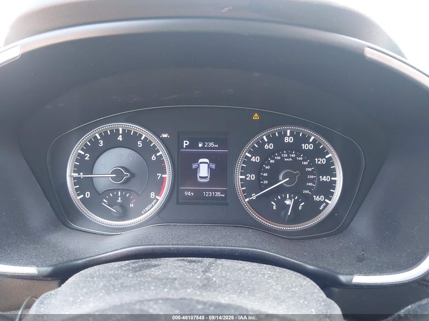 Vin: 5nms23ad6kh103691, lot: 46607264, hyundai santa fe se 20193
