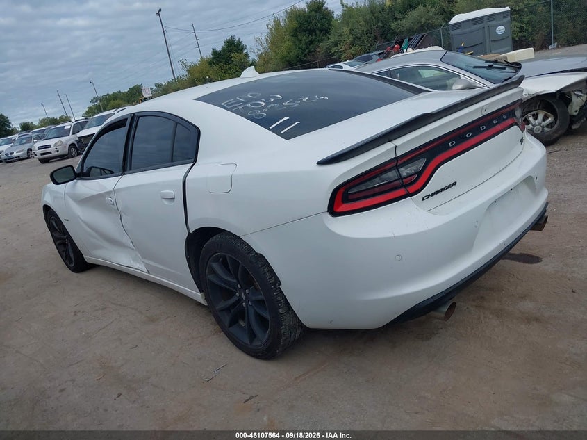 Vin: 2c3cdxct0hh667209, lot: 46607280, dodge charger r/t rwd 20173