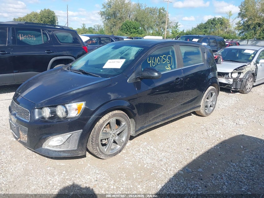 Vin: 1g1jg6sbxd4235112, lot: 46607283, chevrolet sonic rs auto 20132
