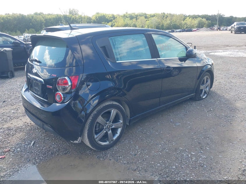 Vin: 1g1jg6sbxd4235112, lot: 46607283, chevrolet sonic rs auto 20134