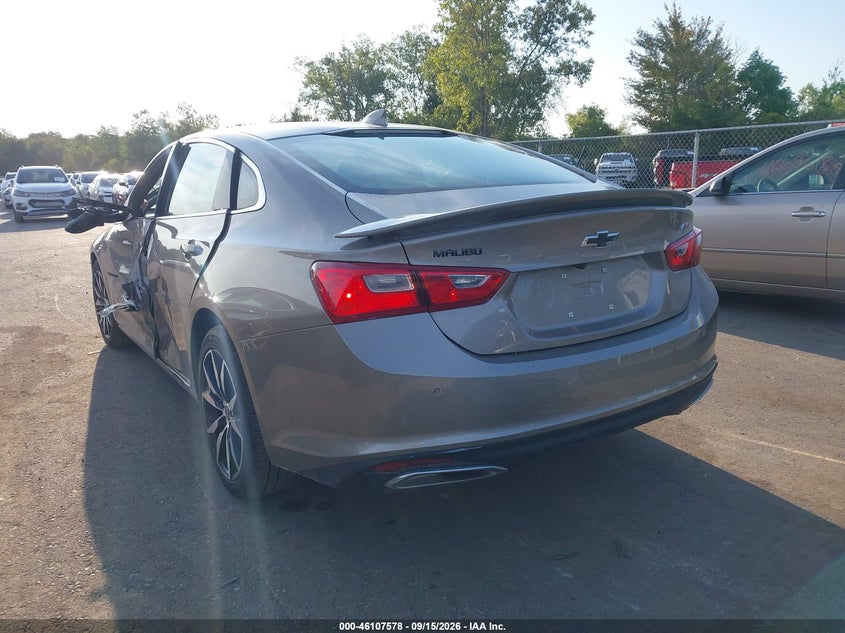 Vin: 1g1zg5st7rf141674, lot: 46607294, chevrolet malibu fwd rs 20243