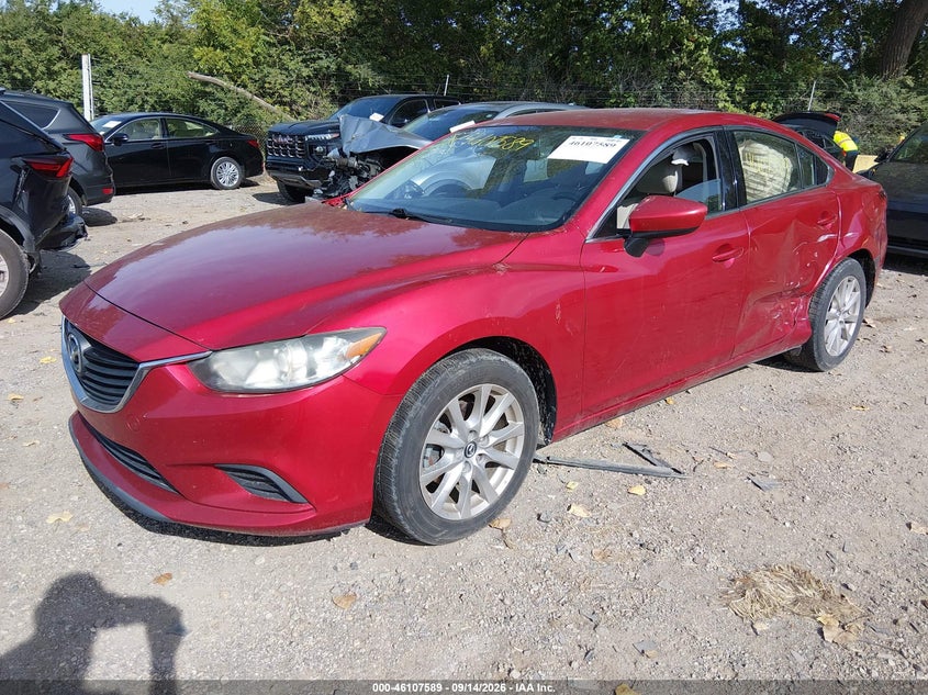 Vin: jm1gj1u50f1207496, lot: 46607305, mazda mazda6 i sport 20152