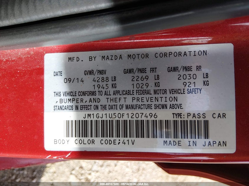 MAZDA MAZDA6 - zdjęcie 9