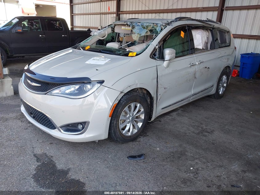 Vin: 2c4rc1bg8kr588026, lot: 46607307, chrysler pacifica touring l 20192