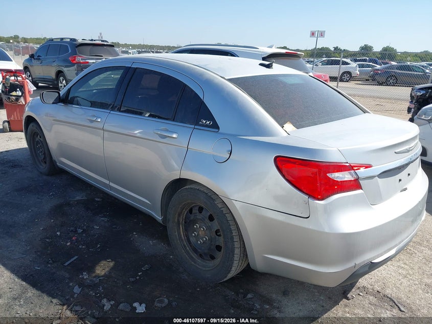 Vin: 1c3ccbab6cn226152, lot: 46607313, chrysler 200 lx 20123