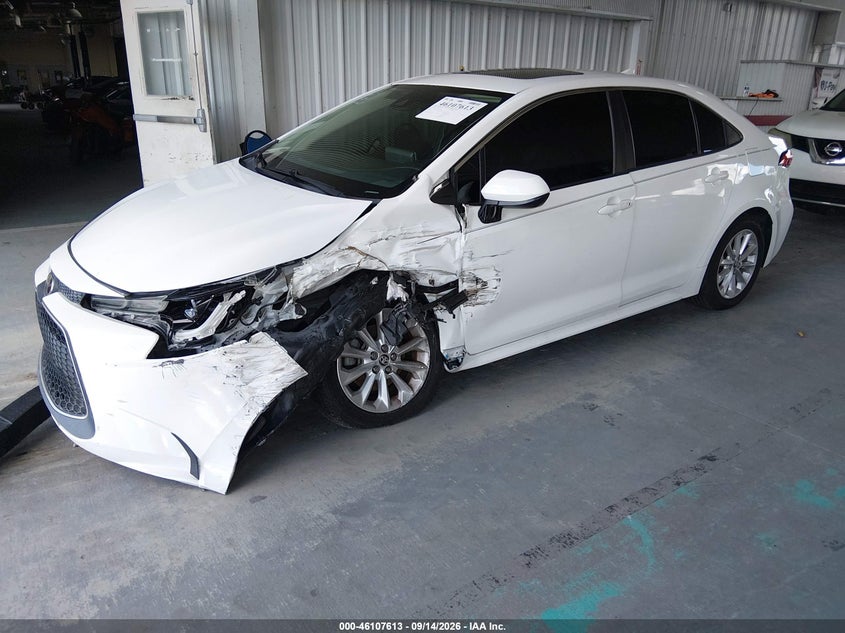 Vin: 5yffpmae7np288118, lot: 46607329, toyota corolla xle 20222