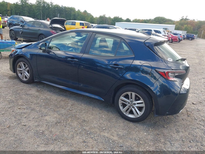 Vin: jtnd4rbe0l3097749, lot: 46607332, toyota corolla se 20203