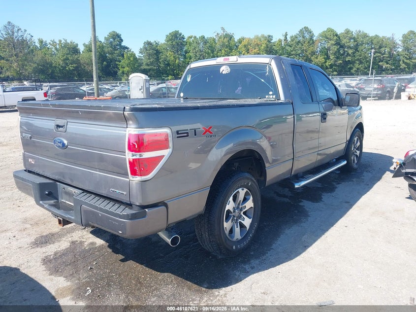 Vin: 1ftfx1ef4dfc55133, lot: 46607337, ford f-150 stx 20134