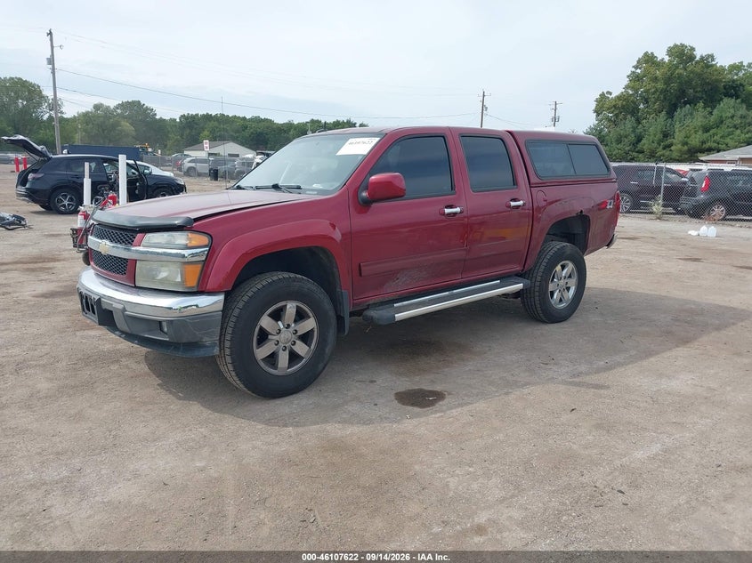 Vin: 1gcjtdde2a8137226, lot: 46607338, chevrolet colorado 2lt 20102