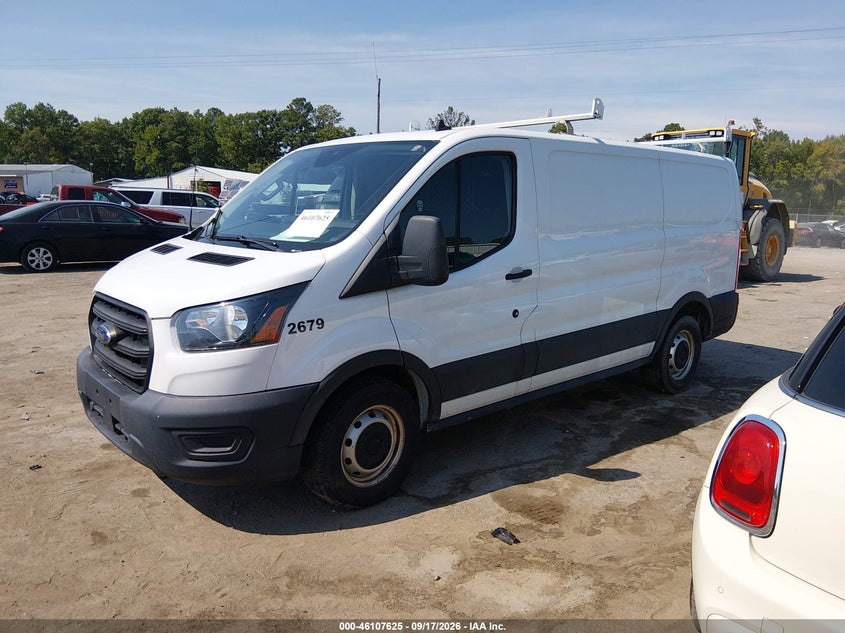 Vin: 1ftye1y86lkb49185, lot: 46607341, ford transit-150 20202