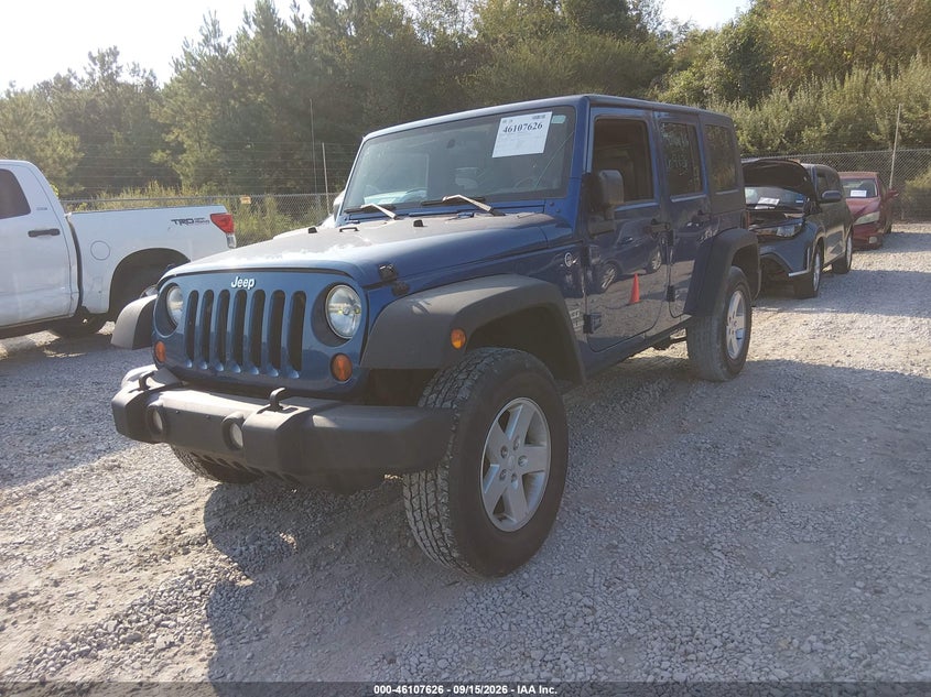 Vin: 1j4ba3h18al167513, lot: 46607342, jeep wrangler unlimited sport 20102