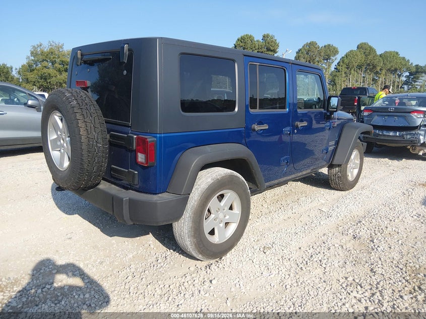 Vin: 1j4ba3h18al167513, lot: 46607342, jeep wrangler unlimited sport 20104