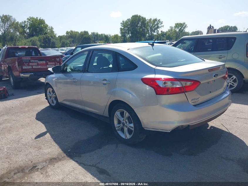 Vin: 1fadp3f20el459628, lot: 46607372, ford focus se 20143