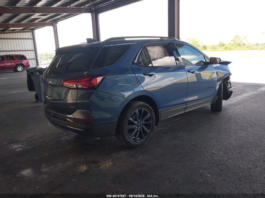 Vin: 3gnaxmeg7rl137442, lot: 46607373, chevrolet equinox fwd rs 20242