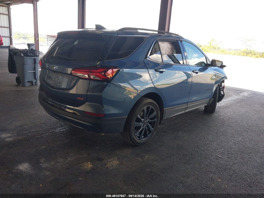 Vin: 3gnaxmeg7rl137442, lot: 46607373, chevrolet equinox fwd rs 20244