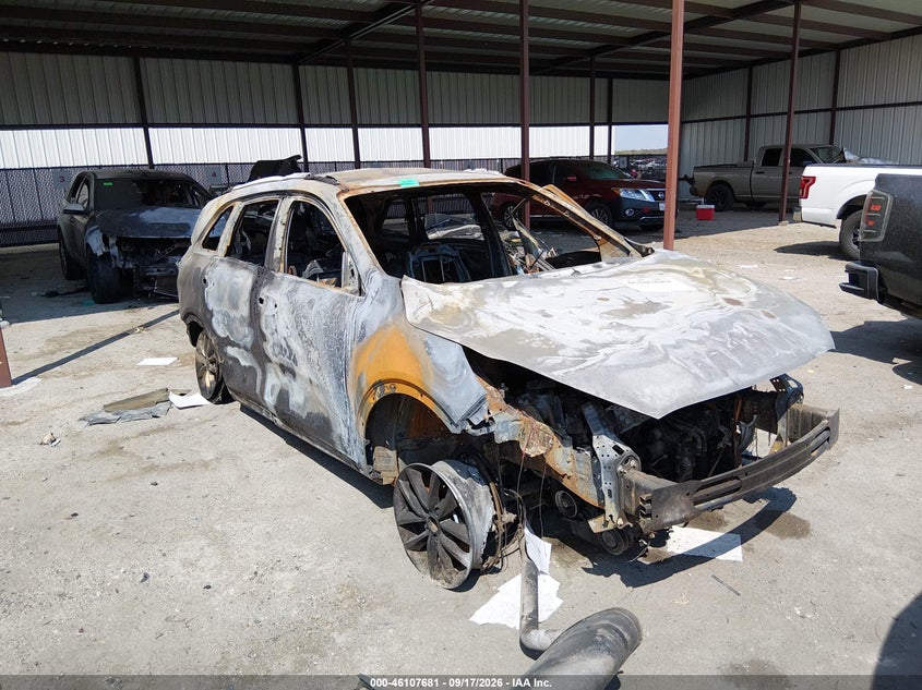 Vin: 5xypg4a36jg413384, lot: 46607397, kia sorento 2.4l lx 2018 img_1