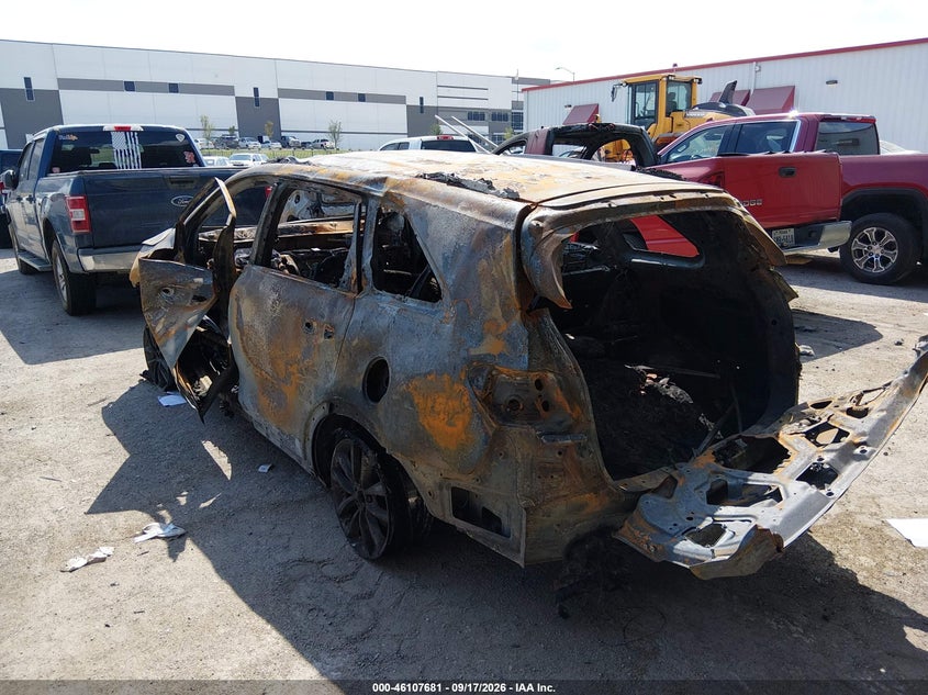 Vin: 5xypg4a36jg413384, lot: 46607397, kia sorento 2.4l lx 20183