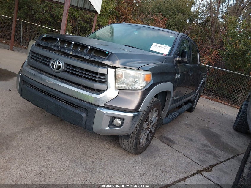 Vin: 5tfey5f17ex171452, lot: 46607400, toyota tundra sr5 5.7l v8 20142