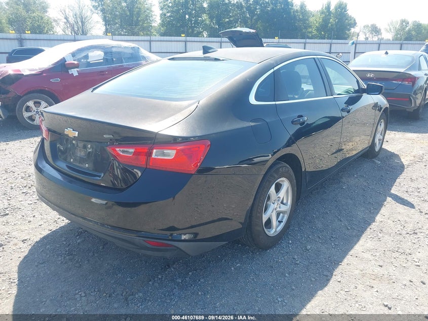 Vin: 1g1zb5st5hf222606, lot: 46607405, chevrolet malibu ls 20174