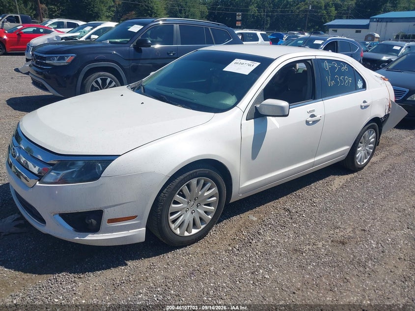 Vin: 3fadp0l35br173587, lot: 46607419, ford fusion hybrid 20112