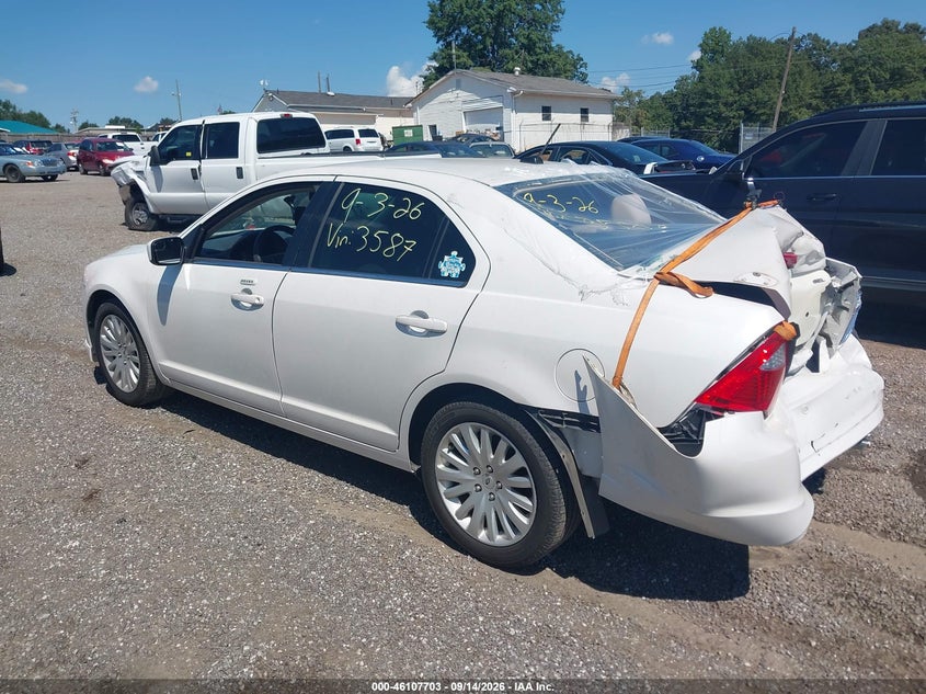 Vin: 3fadp0l35br173587, lot: 46607419, ford fusion hybrid 20113