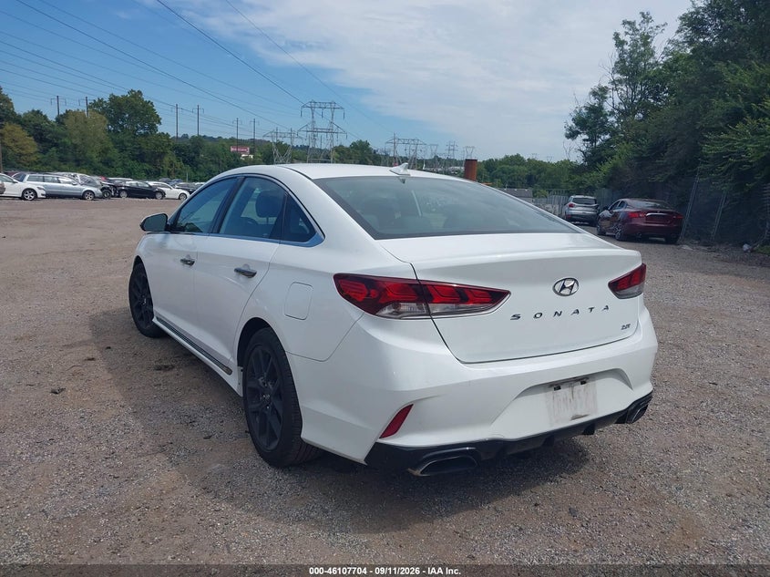 Vin: 5npe34ab8jh674759, lot: 46607420, hyundai sonata sport 2.0t 20183