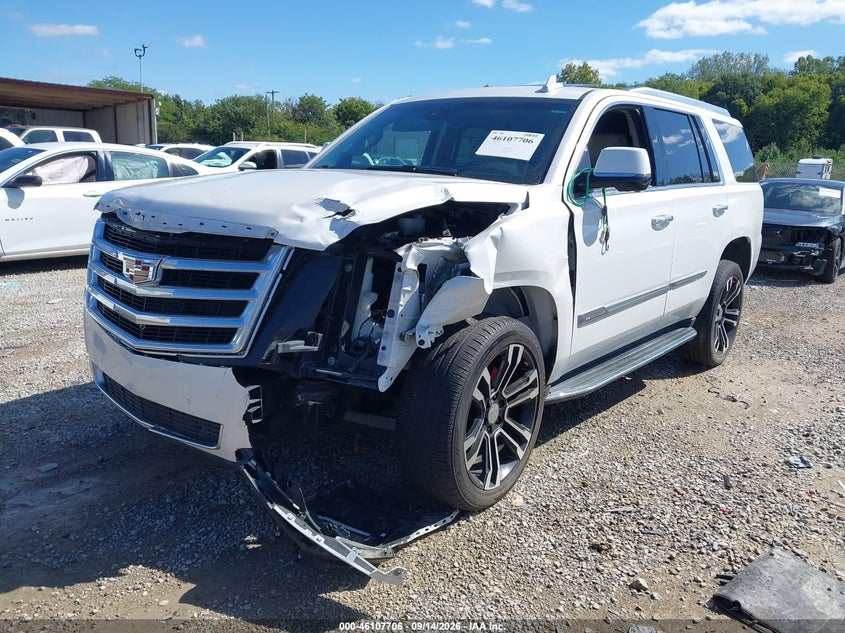Vin: 1gys4bkj5gr340548, lot: 46607422, cadillac escalade luxury collection 20162