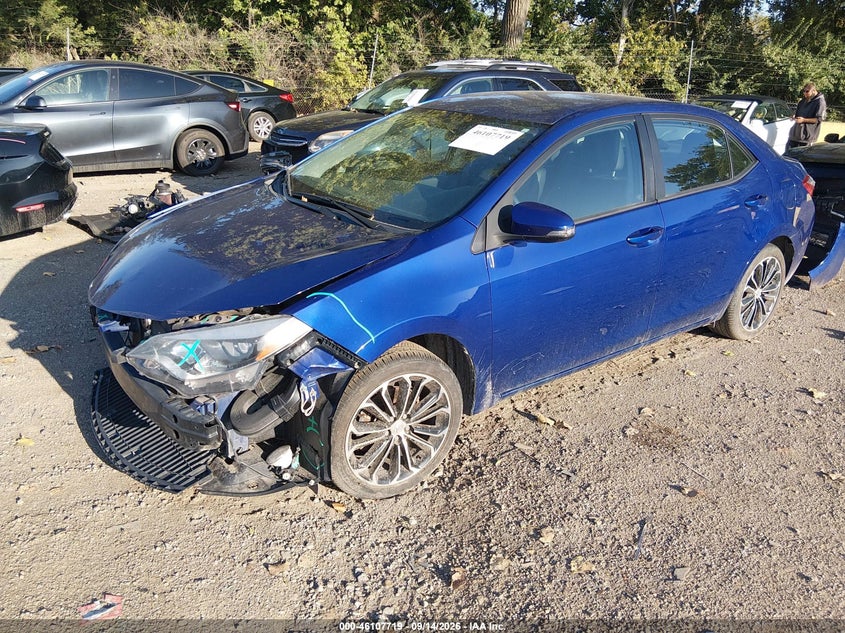 Vin: 2t1burhe1gc485993, lot: 46607435, toyota corolla s plus 20162
