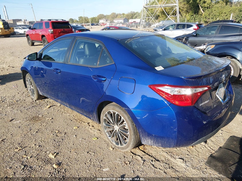 Vin: 2t1burhe1gc485993, lot: 46607435, toyota corolla s plus 20163