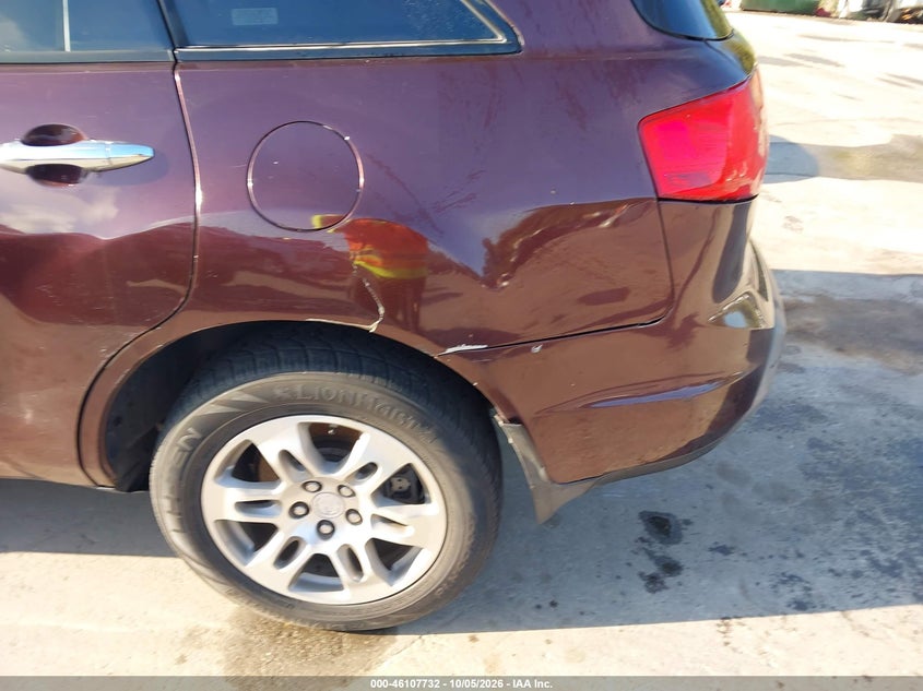 ACURA MDX 2009 VIN 2HNYD28459H534169