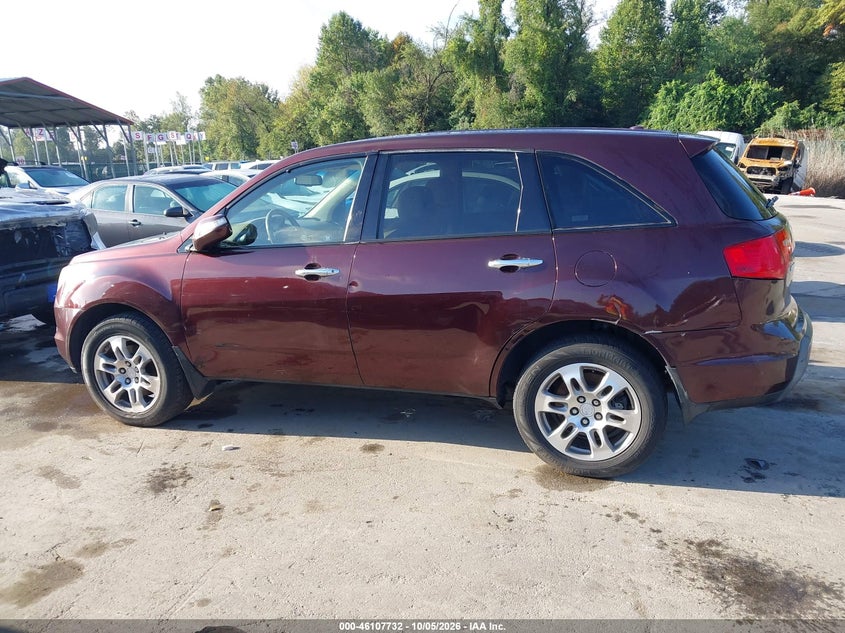 ACURA MDX 2009 VIN 2HNYD28459H534169