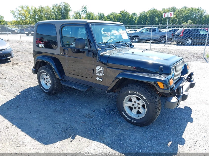 2004 JEEP WRANGLER auction photo 1