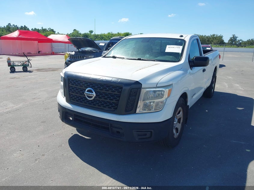 Vin: 1n6aa1r74kn522897, lot: 46607457, nissan titan s 20192