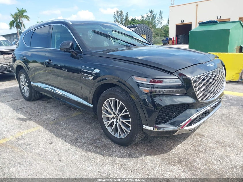 2025 Genesis Gv80 2.5T Standard Awd, Износ, IAAI, VIN KMUHFESB0SU255334