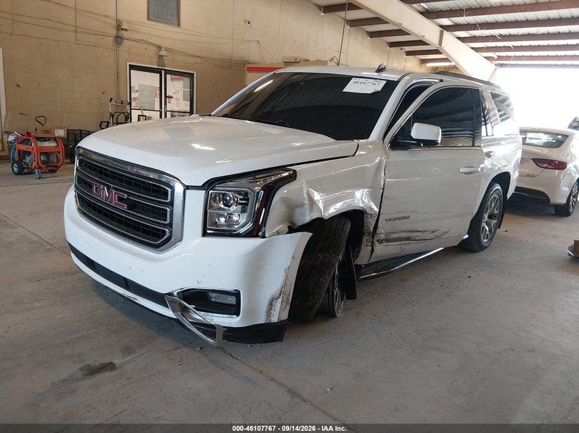 Vin: 1gks2bkc0fr304136, lot: 46607483, gmc yukon slt 20152