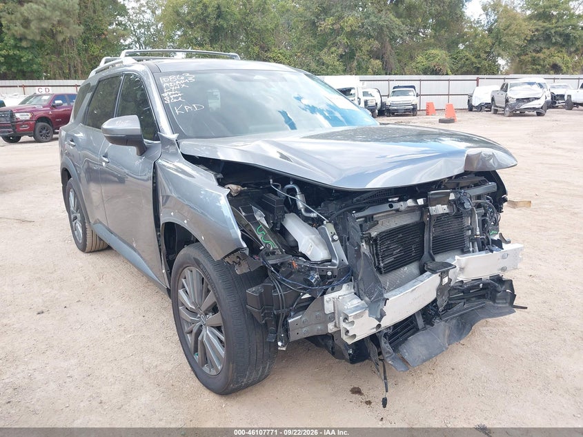 Vin: 5n1dr3cb7sc315574, lot: 46607487, nissan pathfinder sl fwd 2025 img_1